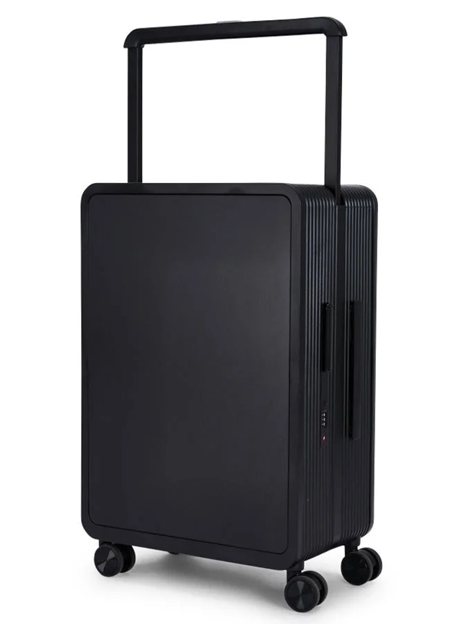 LIMRA Travel Bag It contains two compartments From Limra Made Of PC Cabin Carry Check-In Luggage Trolley Size 20 inch Color Black